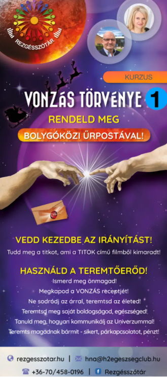Vonzás Törvénye 1 (Kurzus) 2025.06.29